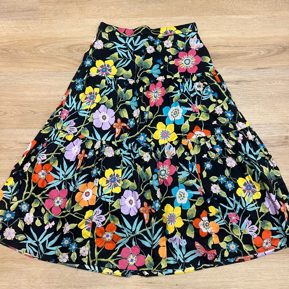 J. Crew A-Line Liberty London Floral Print